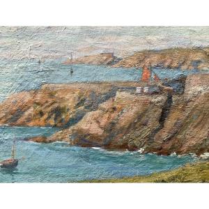 Toile Bretagne par Auguste Émile Flick