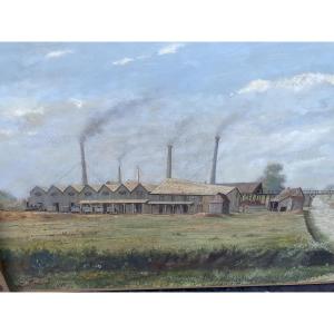 Le Vimeu deux grands tableaux naïfs 1900