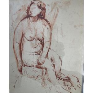 Sanguine Henri de Waroquier  Nu femlnin
