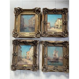 Cost Price For This Set Of Paintings By Malfroy