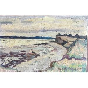 Bord de plage FRANK INNOCENT toile