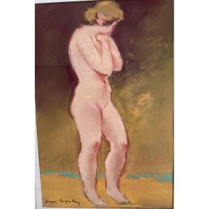 Nude By Coquillay J Gouache