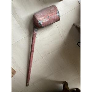 Pipe zinc cet bois polychrome