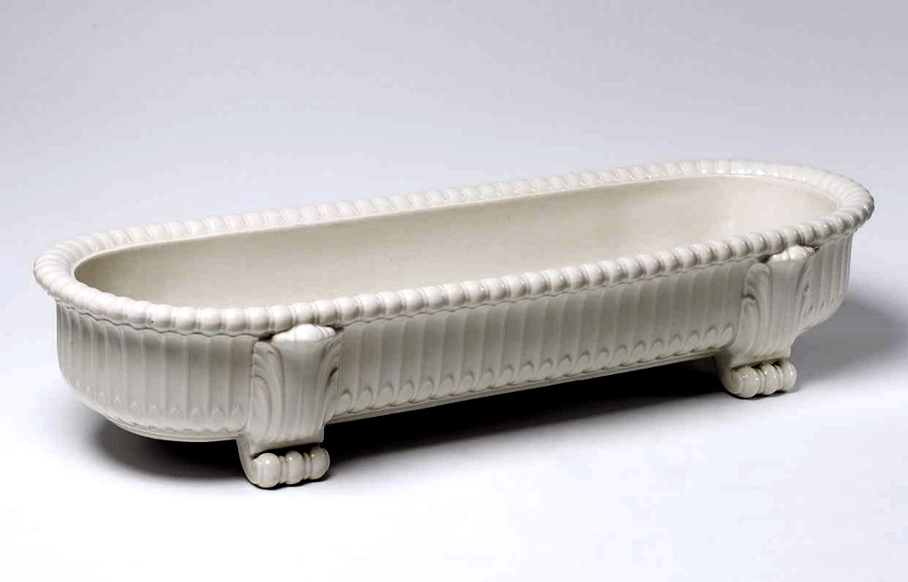 Kpm Berlin – XXl Planter Of The Wedding Procession Model By Adolph Amberg, 1908.