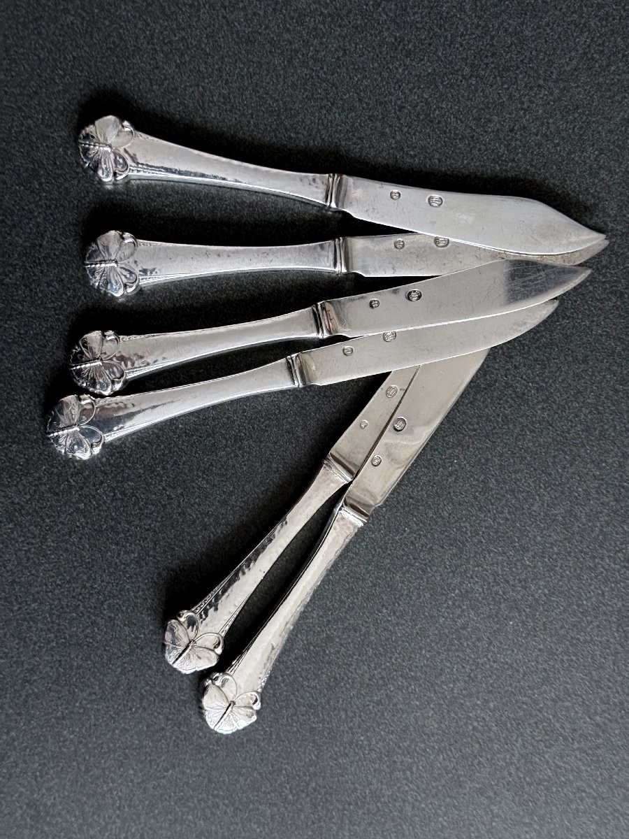 Frigast Butterfly Cutlery — Fruit Knife — 830 Silver, Fruit Knife, Copenhagen 1918.-photo-2