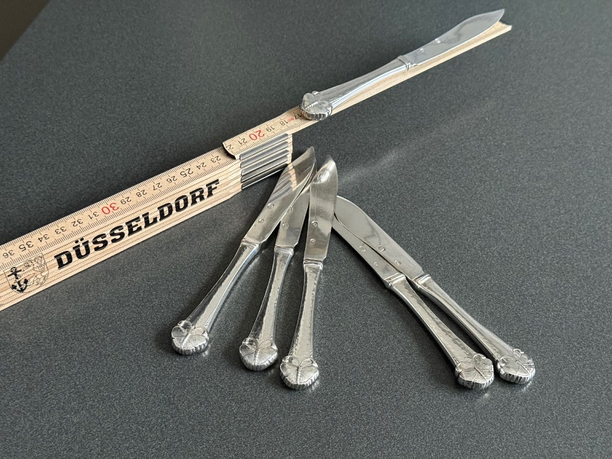 Frigast Butterfly Cutlery — Fruit Knife — 830 Silver, Fruit Knife, Copenhagen 1918.-photo-3