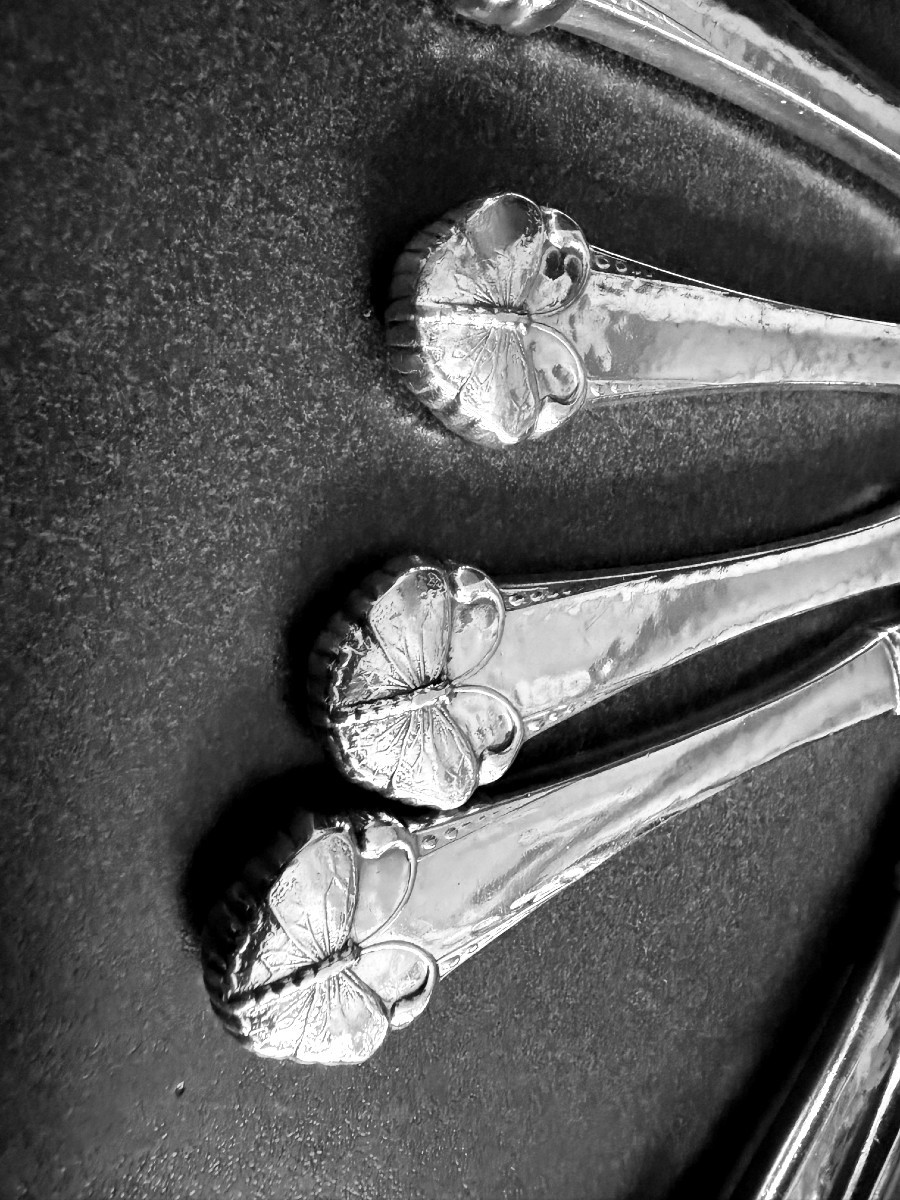 Frigast Butterfly Cutlery — Fruit Knife — 830 Silver, Fruit Knife, Copenhagen 1918.