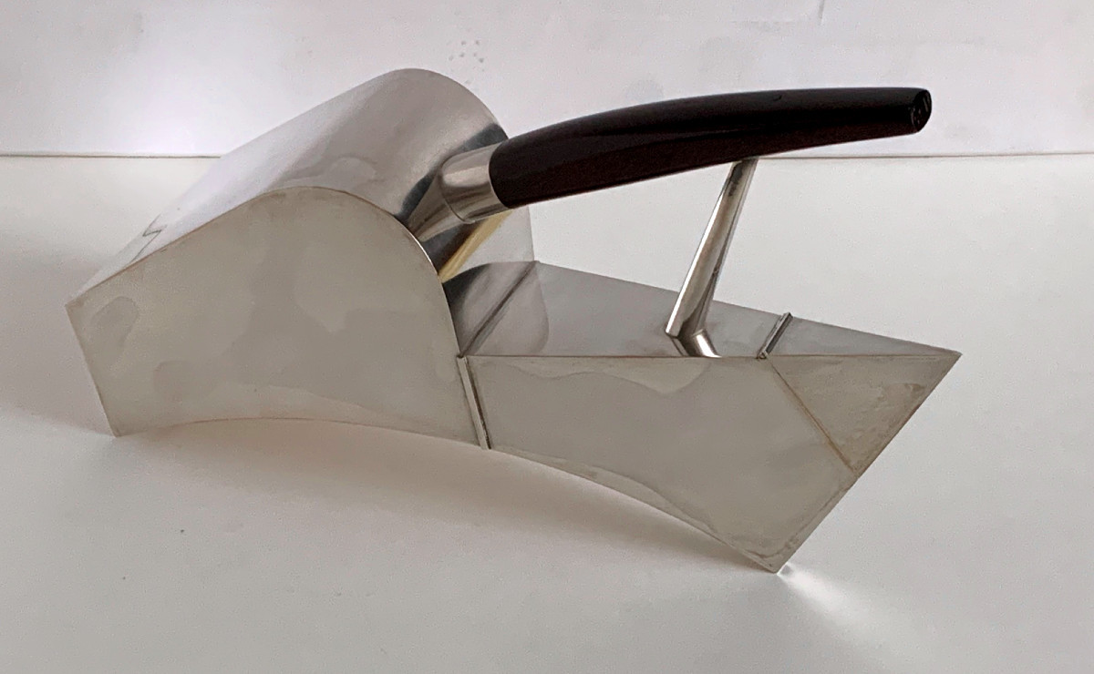 Frederick A. Miller, Mocha Pot, Modern 925 Silver Coffee Pot, United States, 20th Century-photo-4