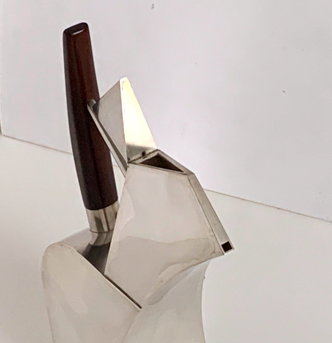 Frederick A. Miller, Mocha Pot, Modern 925 Silver Coffee Pot, United States, 20th Century-photo-5