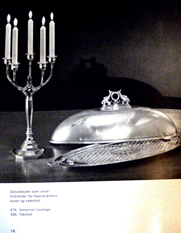 Georg Jensen Candelabra N° 474. Johan Rohde, Sterling Silver, Copenhagen 1925-1932-photo-4