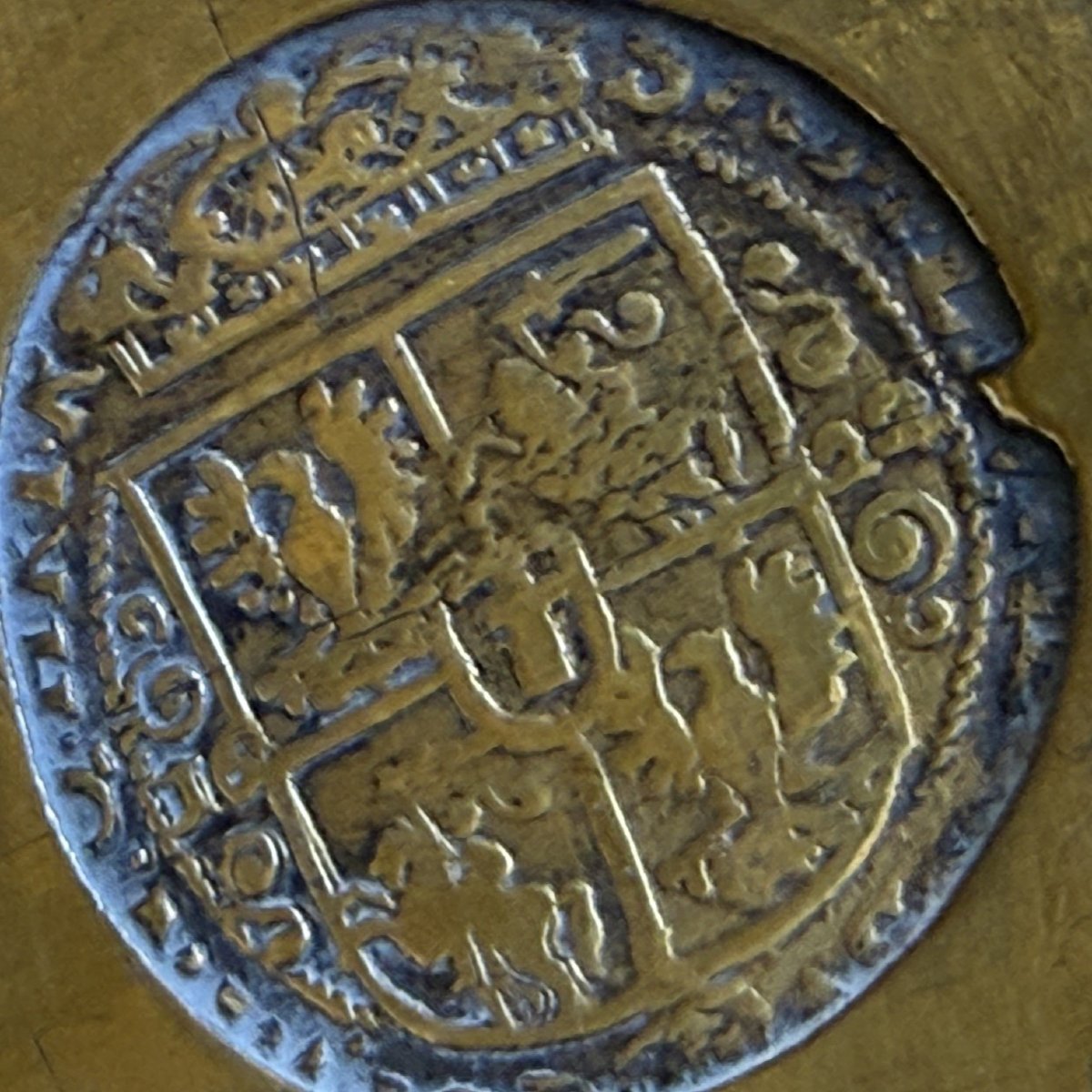 Rare gobelet à monnaies en argent par Andreas Junge I, Königsberg (Prusse orientale), 1740-photo-4