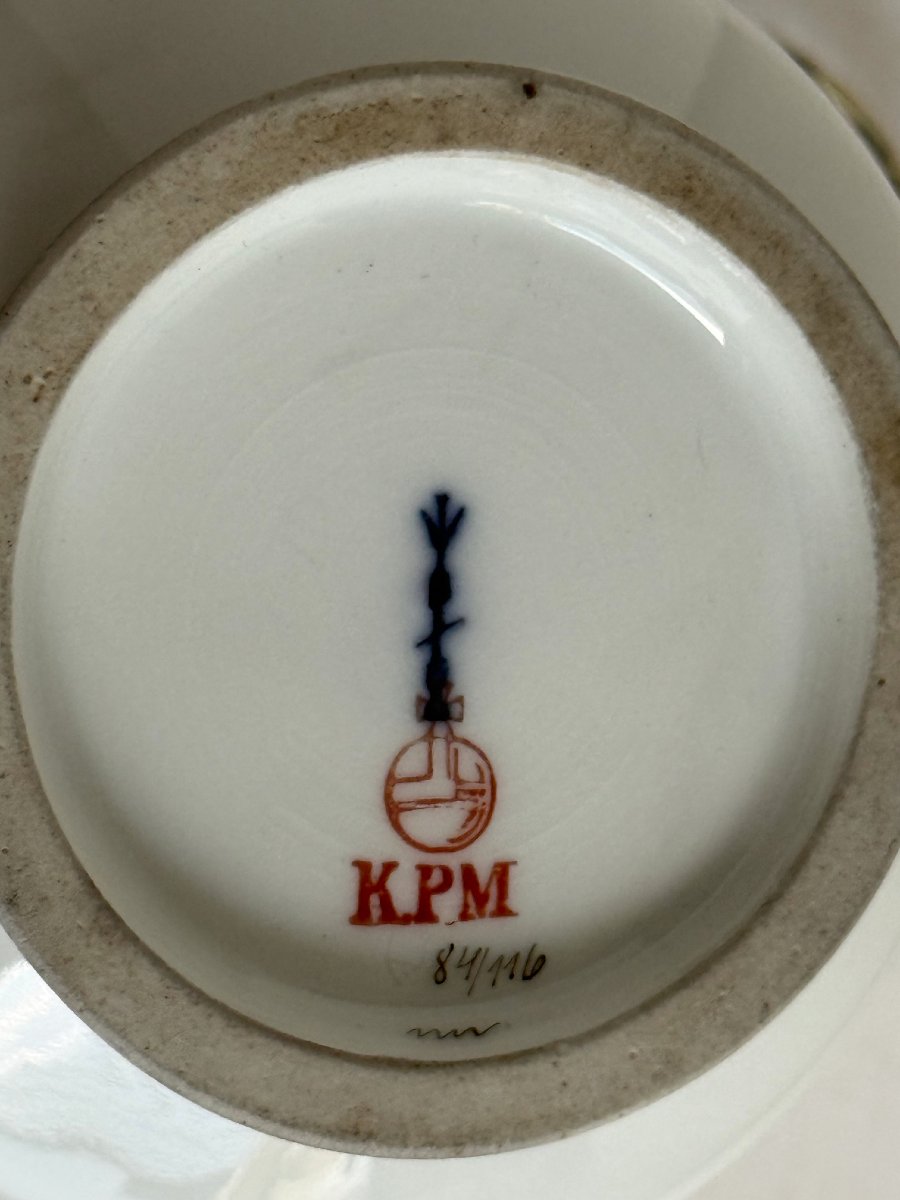 Kpm Berlin, Marguerite Friedlaender-wildenhain, Small Tea-extract Pot, "hallesche Form," 1932-photo-3