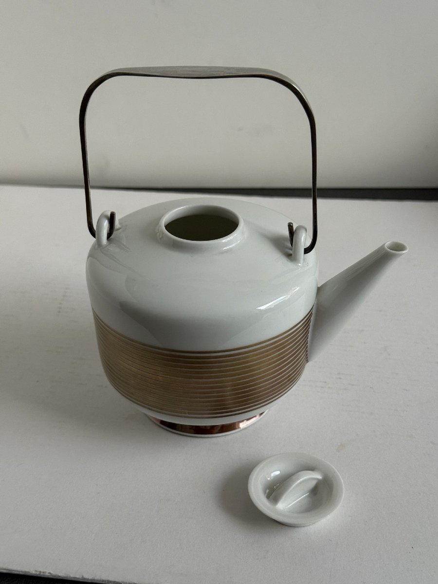 Kpm Berlin, Marguerite Friedlaender-wildenhain, Small Tea-extract Pot, "hallesche Form," 1932