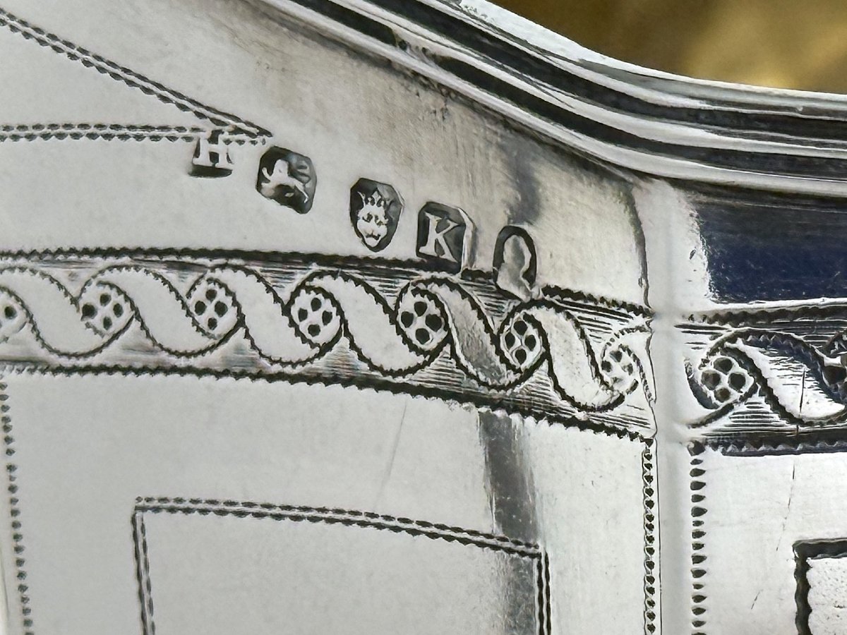Prince Esterházy de Galántha, Sucrier en argent sterling aux armoiries familiales, Londres 180-photo-4