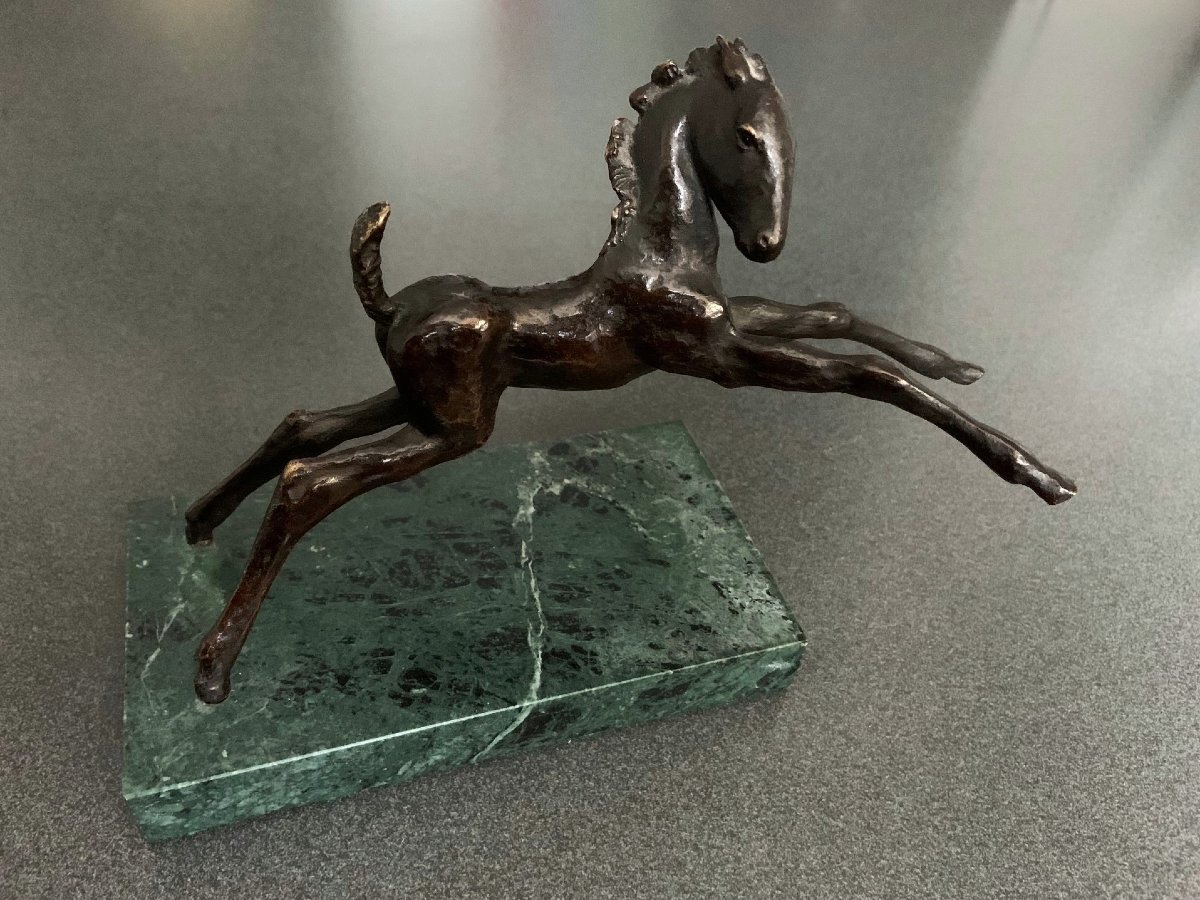 Renée Sintenis, *mischievous Foal*, Art Deco Bronze, Berlin 1925-photo-4