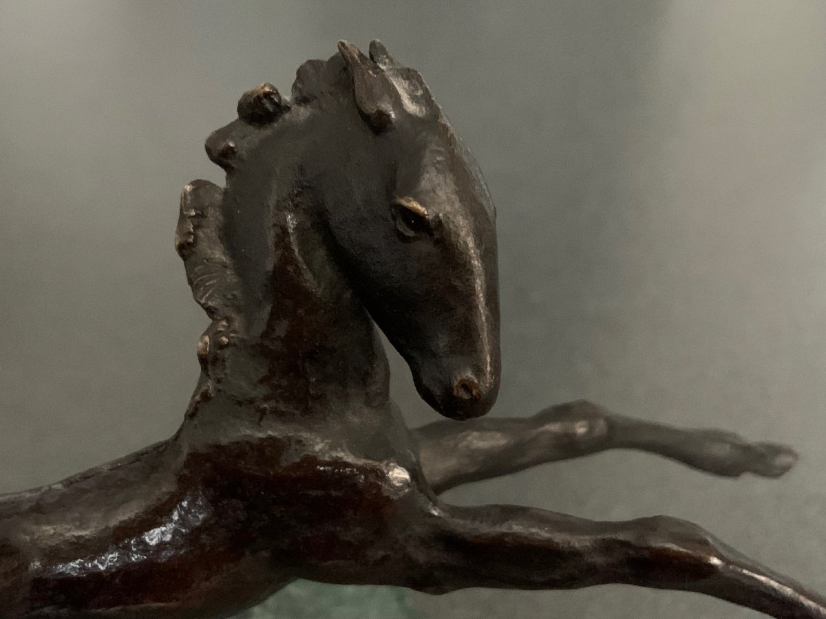 Renée Sintenis, *mischievous Foal*, Art Deco Bronze, Berlin 1925-photo-5