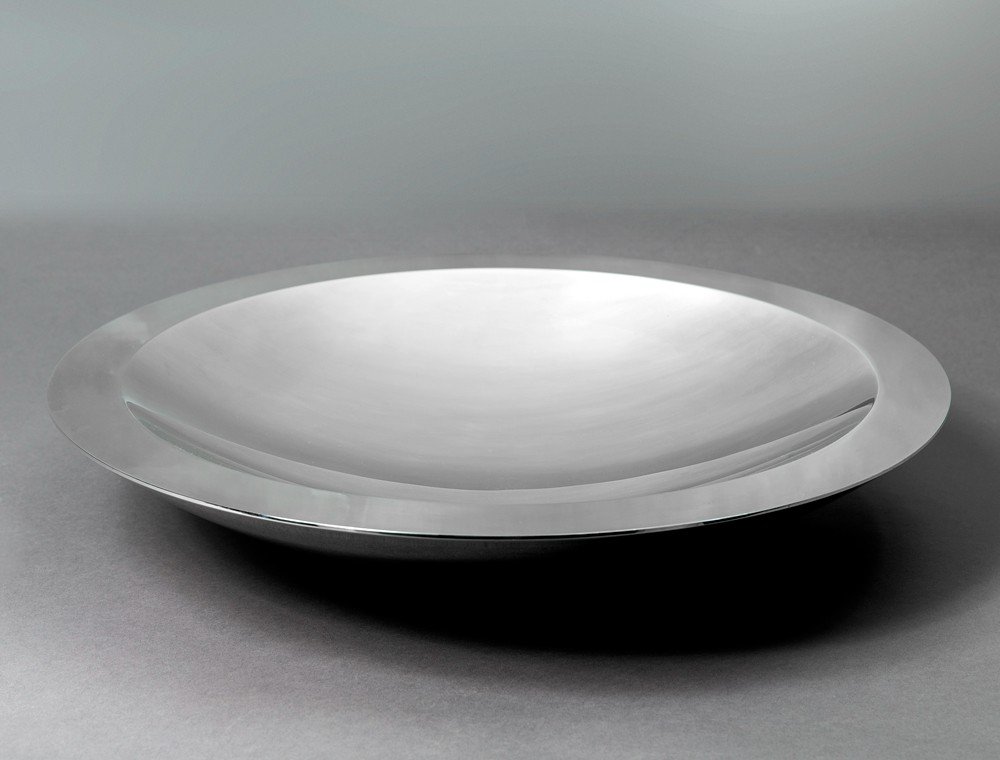XXl Sterling Silver Bowl, Centerpiece, Design Jan Von Borstel, Robbe & Berking, Bremen, Germany