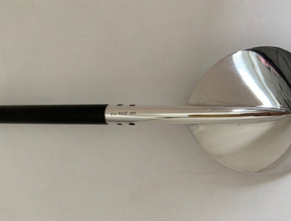 Modern Sterling Silver Ladle, Design Boris Bally 1992, Rhode Island, Us-photo-3