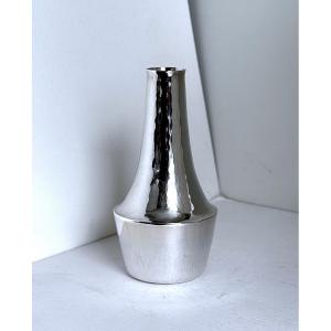 Gotthold Schönwandt Vase In 835 Silver. Mid Century Modern, Solifleur Vase In 835 Silver.