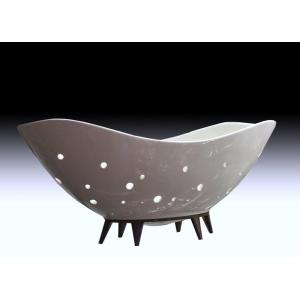 Kpm Berlin Bol à Fruits / Jardiniere En Porcelaine Design: Siegmund Schütz 1953