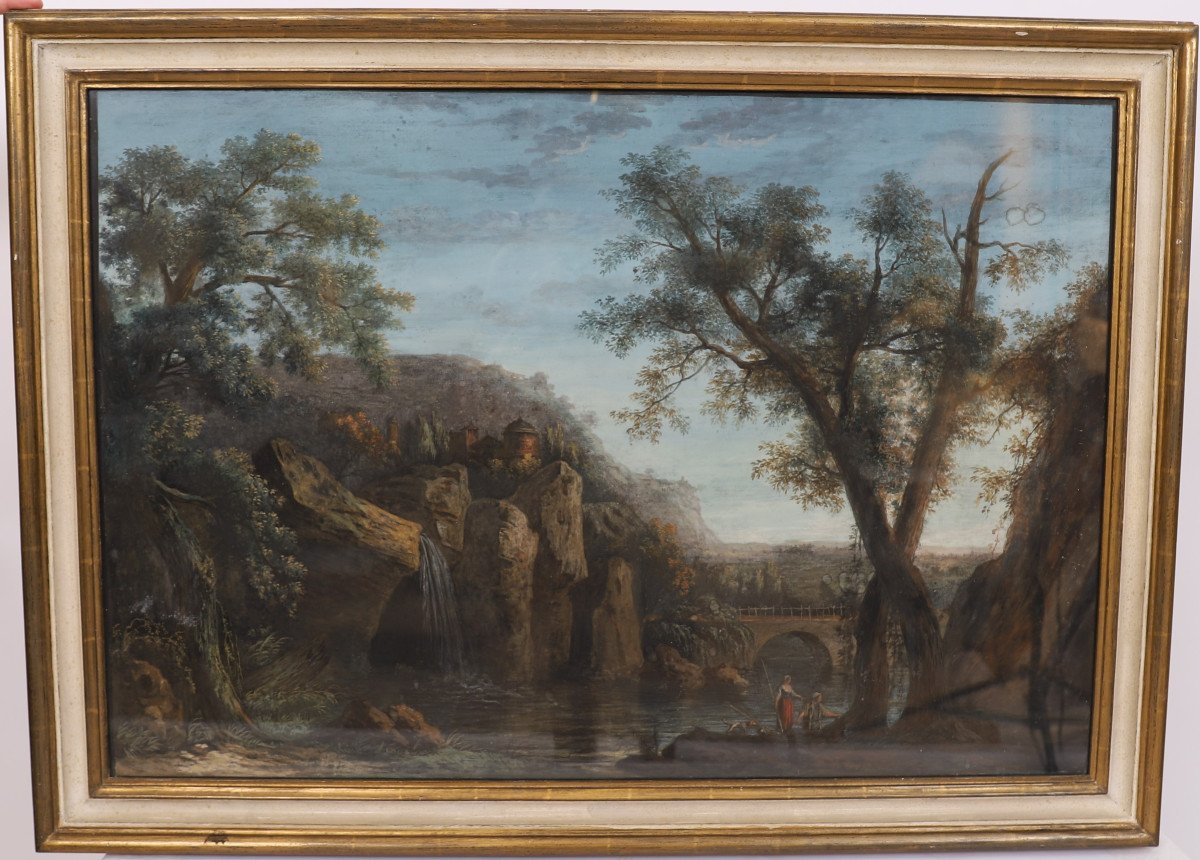 Gouaches Italienne - Jean-baptiste Pourcelly (act. 1791-1802)-photo-4