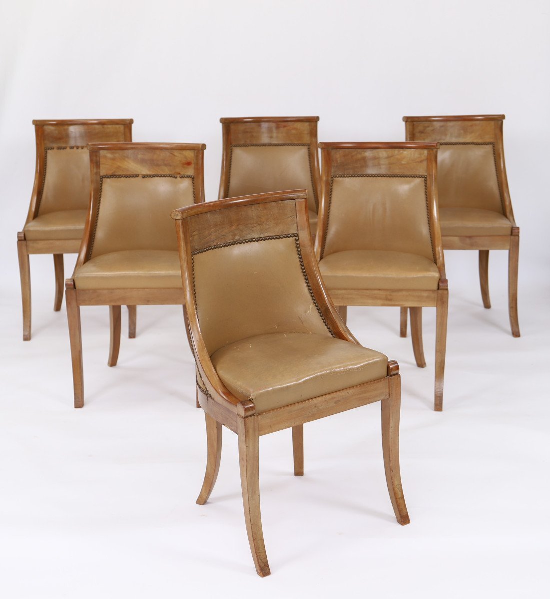 Set Of 6 Gondola Chairs