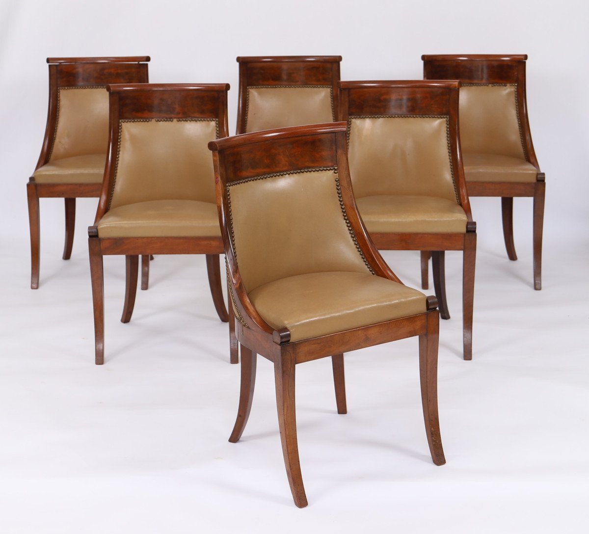 Set Of 6 Gondola Chairs