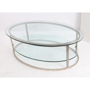 Rare Oval Coffee Table 60/70