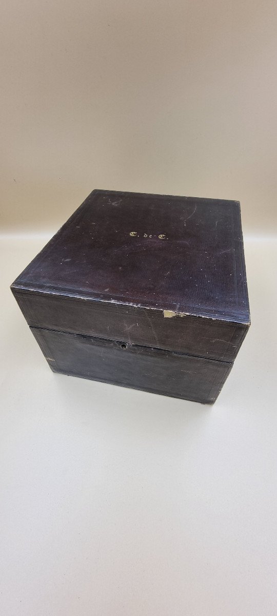 Leather Box 7 Books Romantic Roman Young Girls Restoration Louis Philippe-photo-2