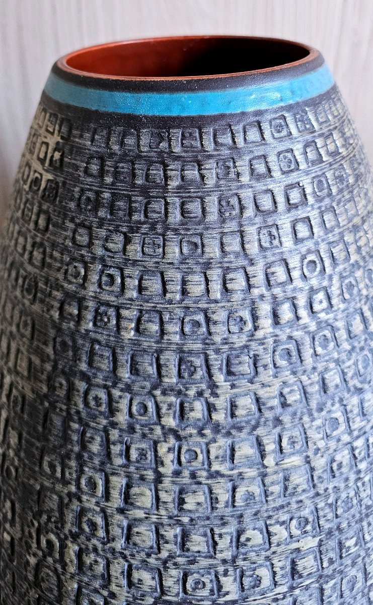 Important German Ceramic Vase, Germany Mr K 1048/45 - 1950s-60s-70s-photo-1