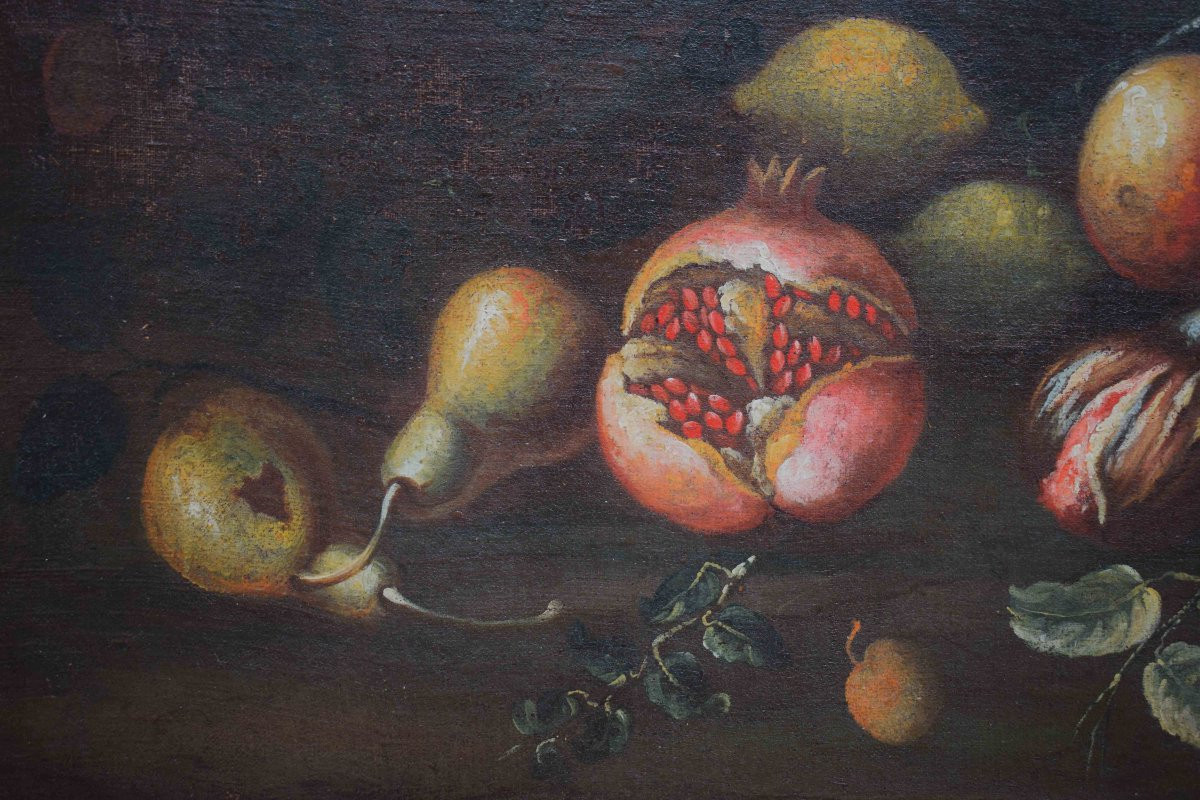 Nature morte lombarde Fin XVIIe - Début XVIIIe siècle-photo-3