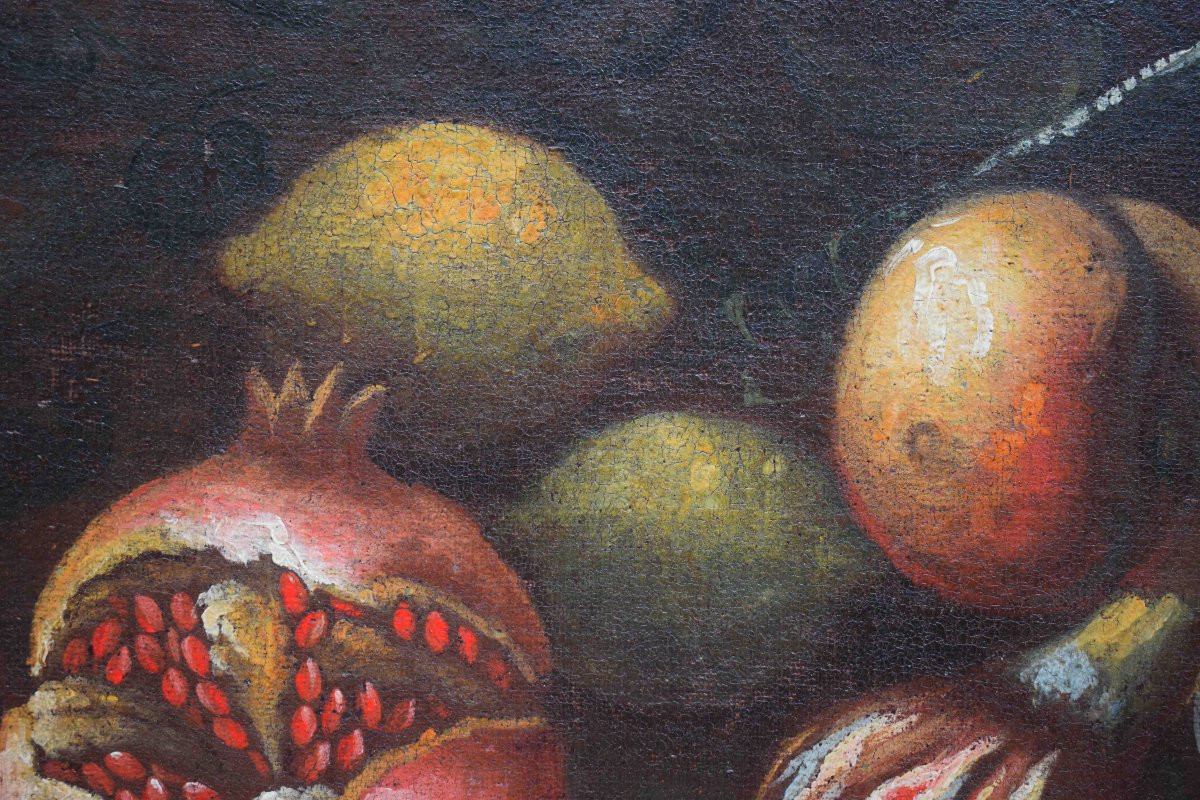 Nature morte lombarde Fin XVIIe - Début XVIIIe siècle-photo-4