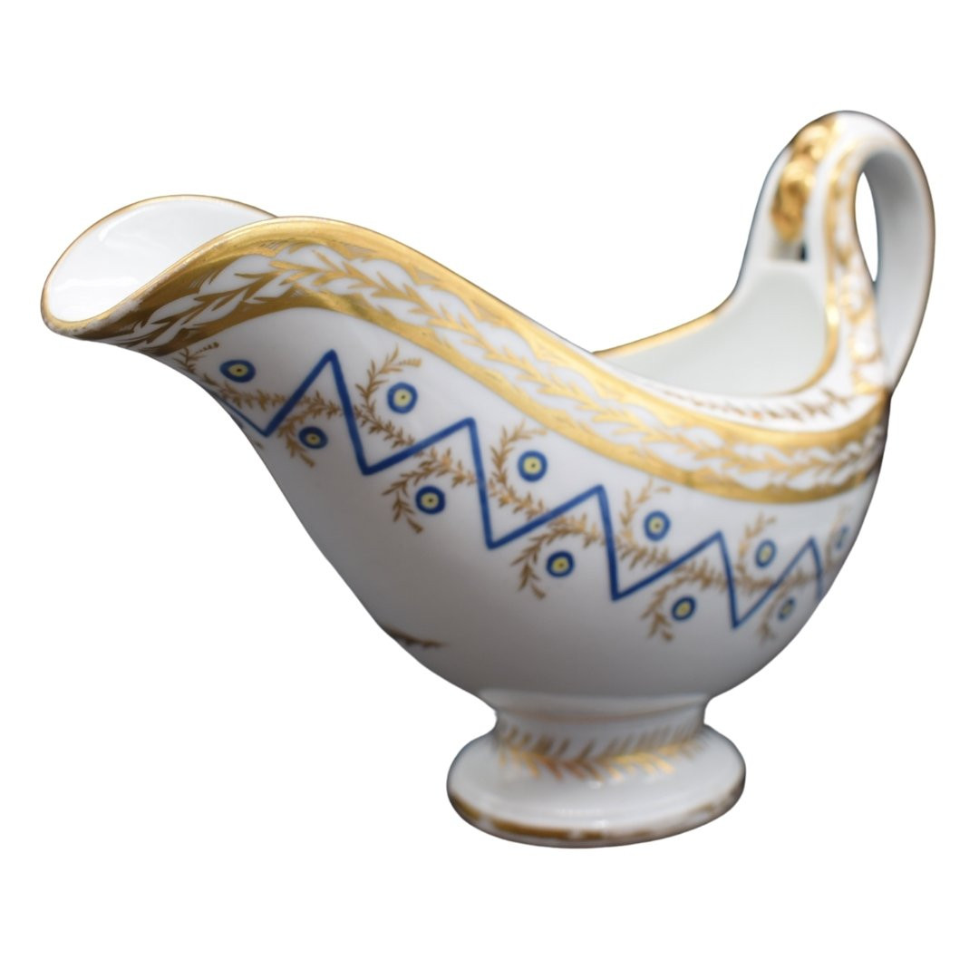 Porcelain Gravy Boat, Paris Ca. 1780-1790-photo-2