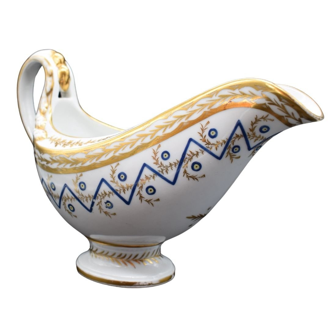 Porcelain Gravy Boat, Paris Ca. 1780-1790-photo-3