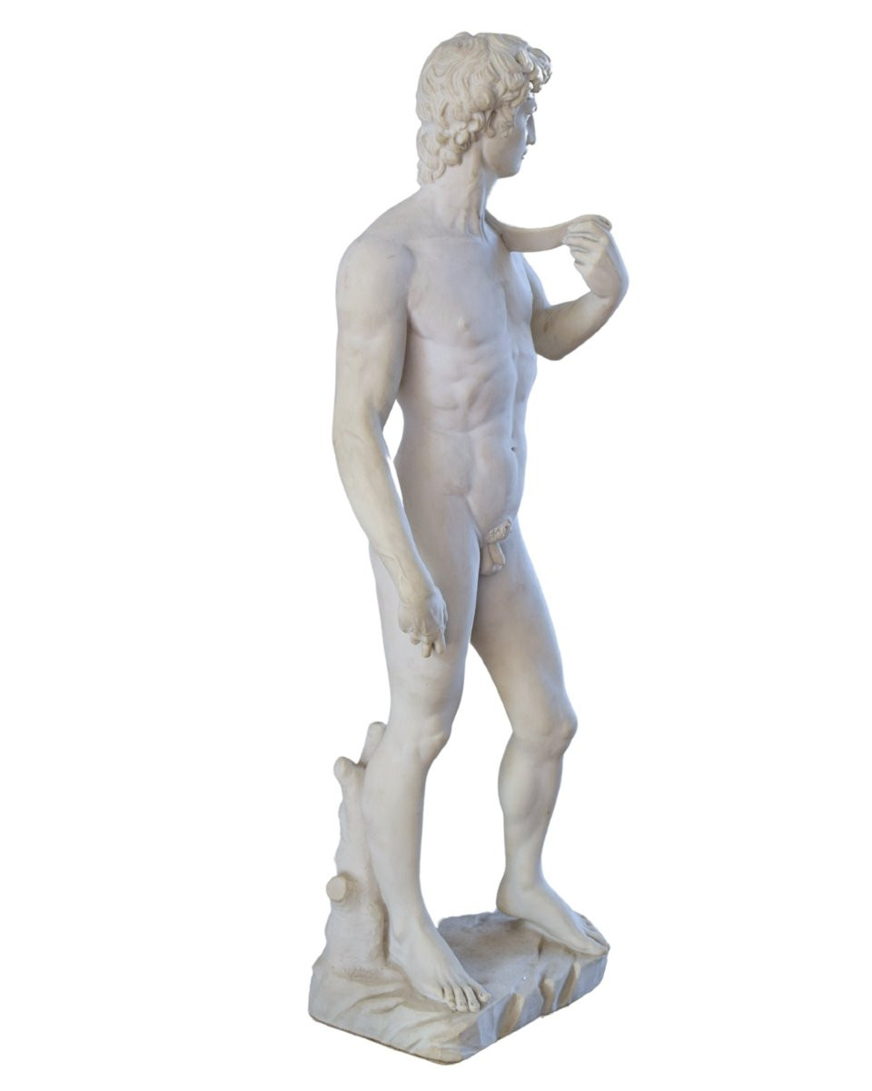 Marble Powder Reproduction Of Michelangelo's David - Dal Torrione-photo-2