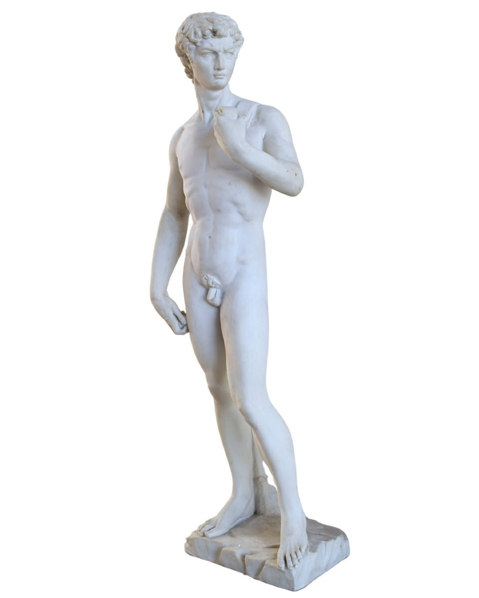Marble Powder Reproduction Of Michelangelo's David - Dal Torrione-photo-3