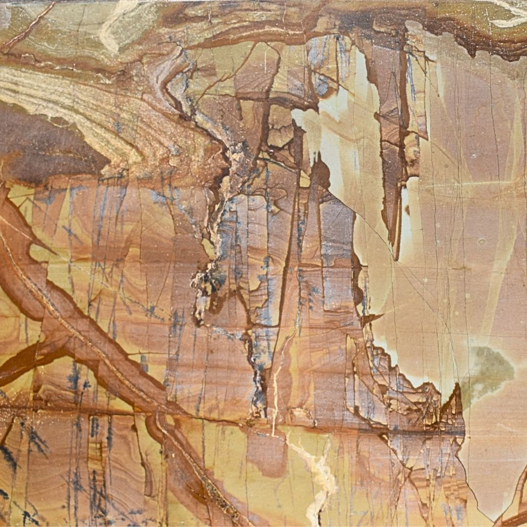 Paire de « pietre paesine » encadrées – Toscane, XVIIIe siècle -photo-1