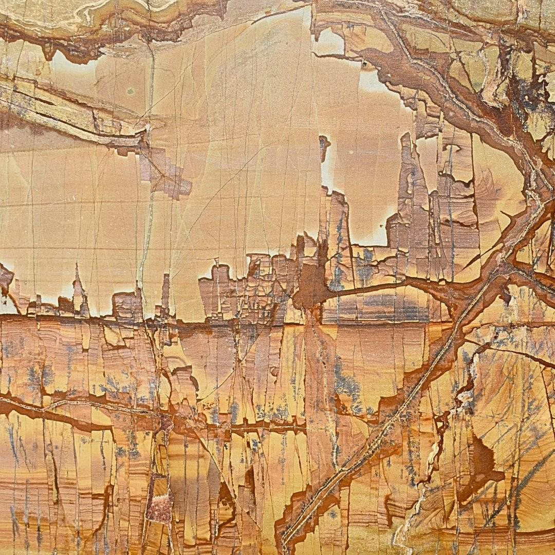 Paire de « pietre paesine » encadrées – Toscane, XVIIIe siècle -photo-4