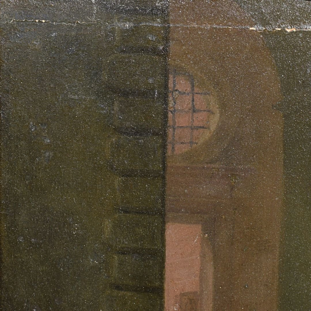 Tableau vénitien, fin du XVIe siècle La flagellation du Christ à la colonne-photo-6