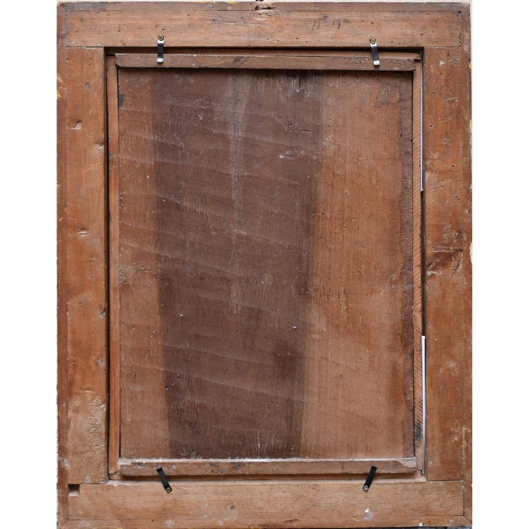 Tableau vénitien, fin du XVIe siècle La flagellation du Christ à la colonne-photo-8