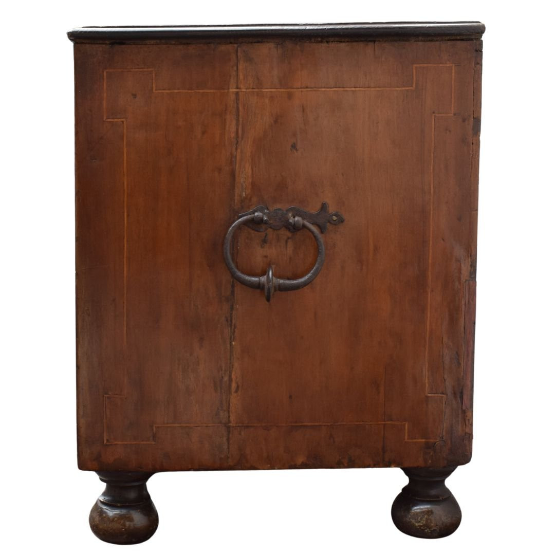 Stipo - Coin Cabinet Decorated With Village Scenes, 16th Century, Piedmont, Northern Italy-photo-1