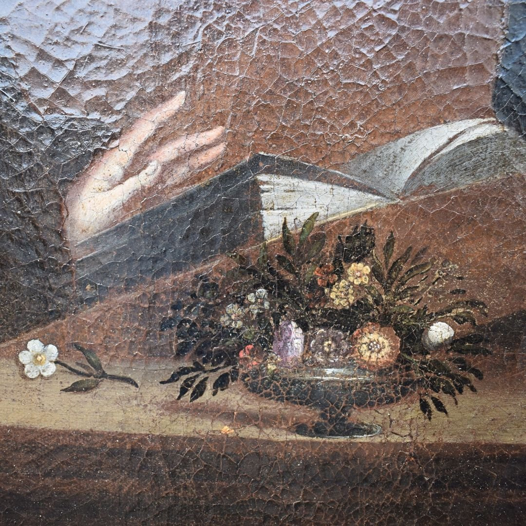 Annonciation – Atelier de Pietro Candido (Peter de Witte) Fin du XVIe – début du XVIIe siècle-photo-2