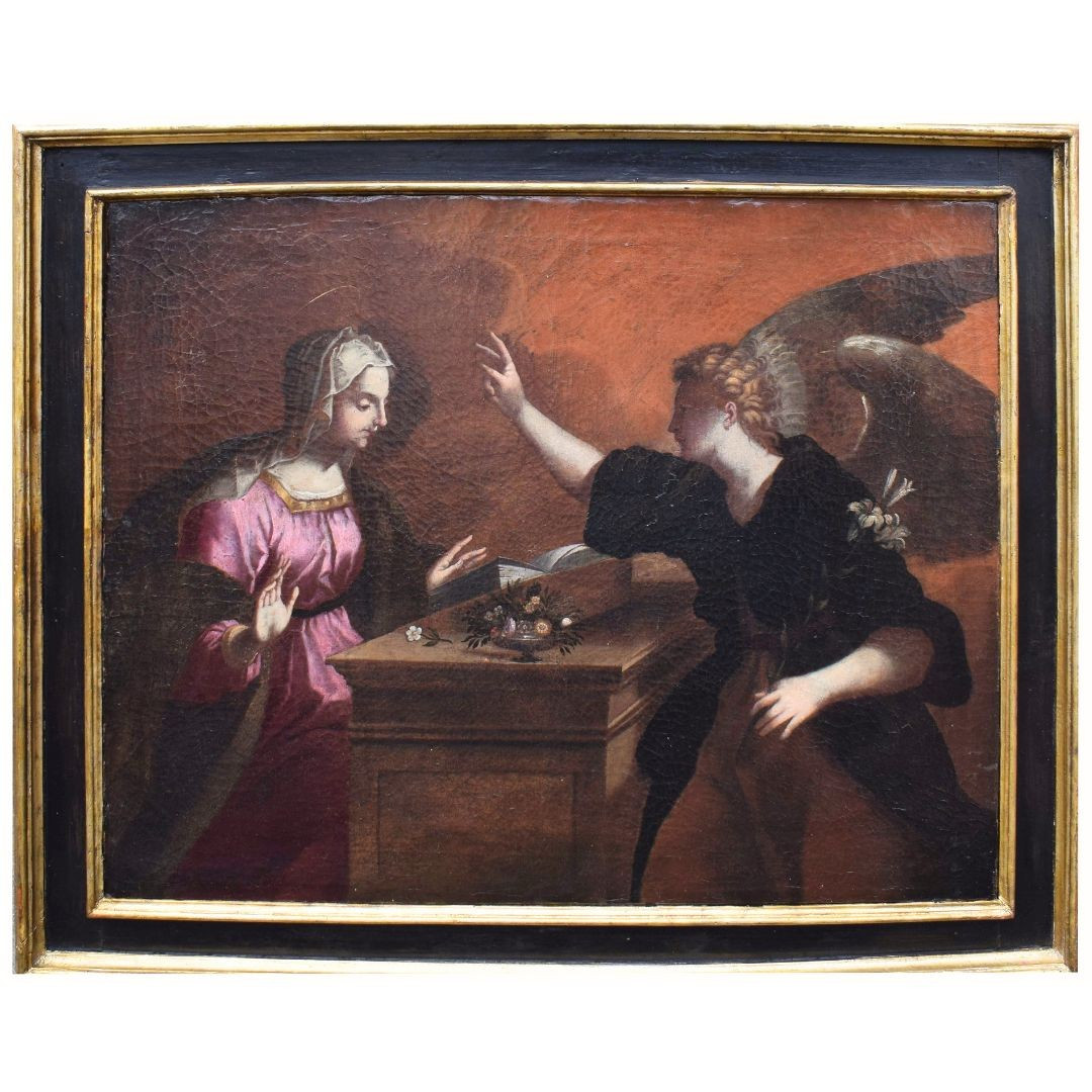 Annonciation – Atelier de Pietro Candido (Peter de Witte) Fin du XVIe – début du XVIIe siècle