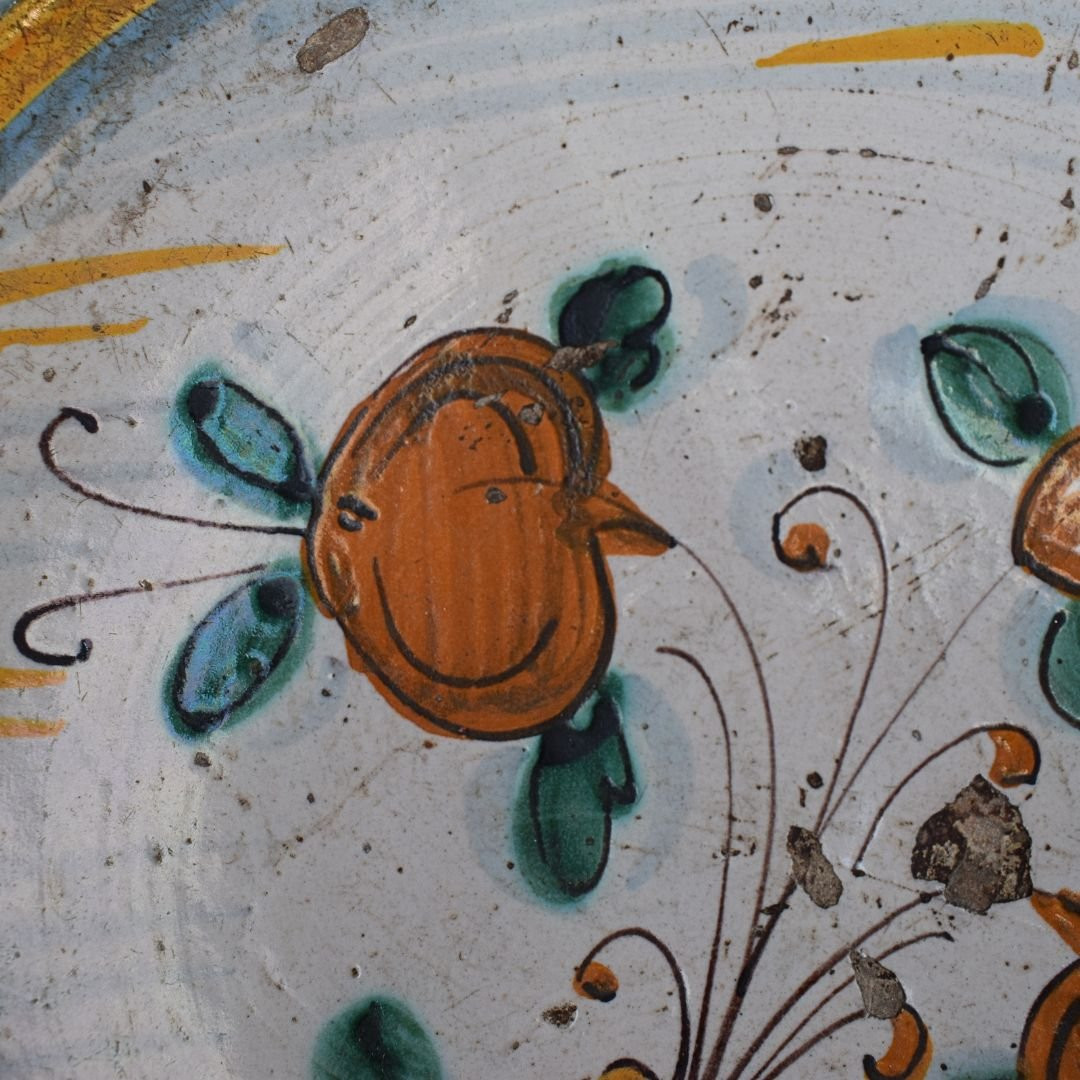 Montelupo Majolica Plate – Early 17th Century-photo-1