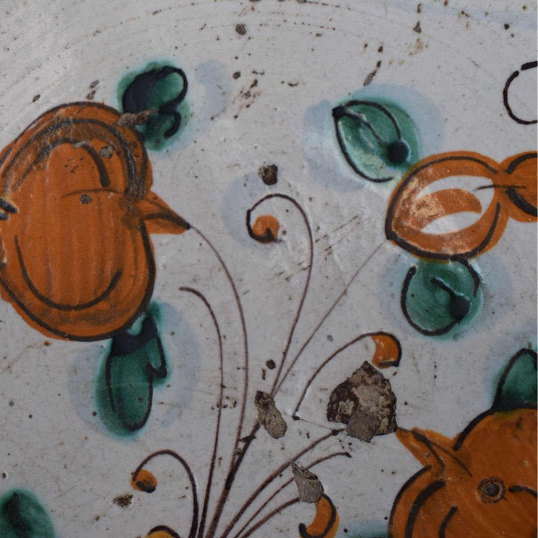 Montelupo Majolica Plate – Early 17th Century-photo-2