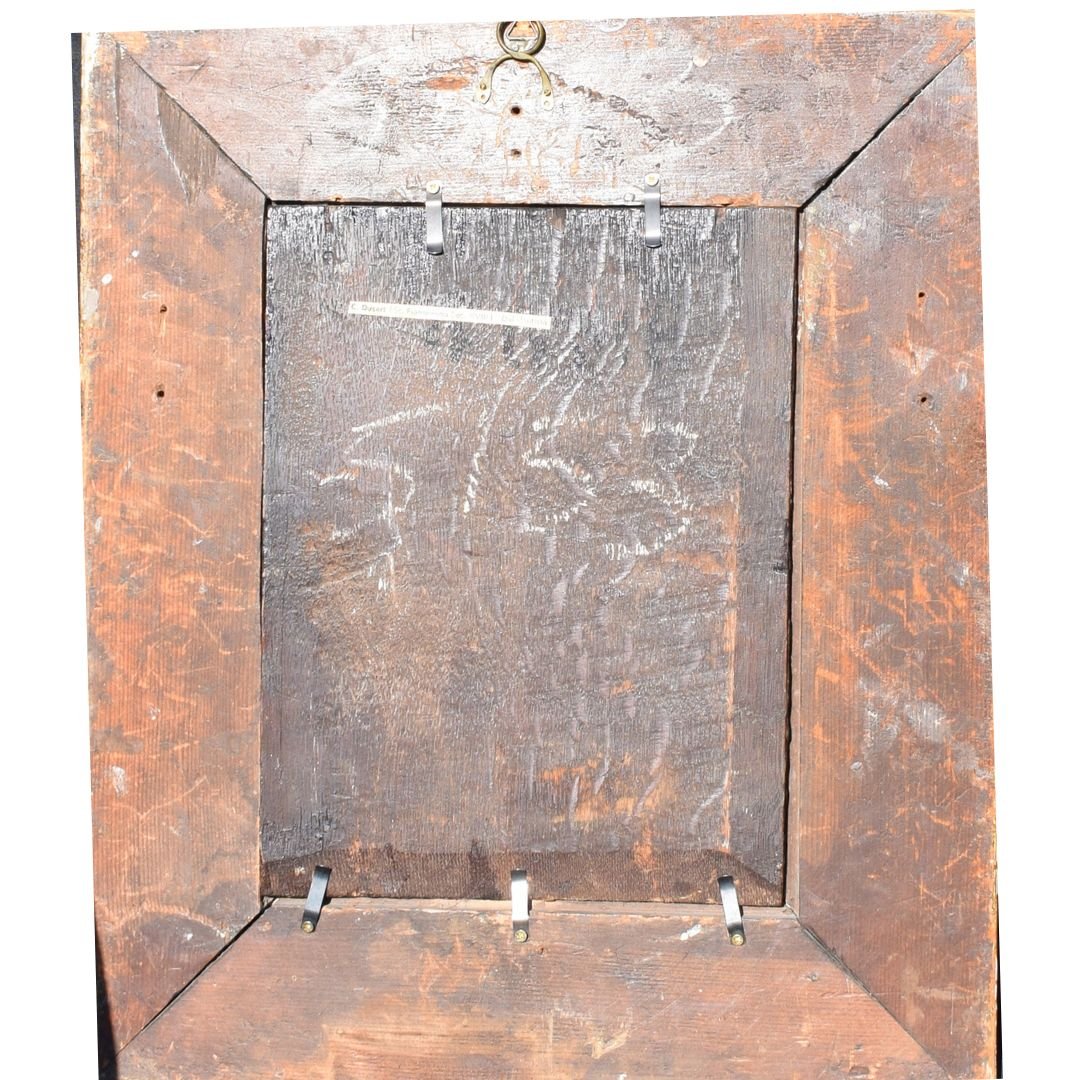 Tableau flamand, Le dentiste, début du XVIIIe siècle-photo-3