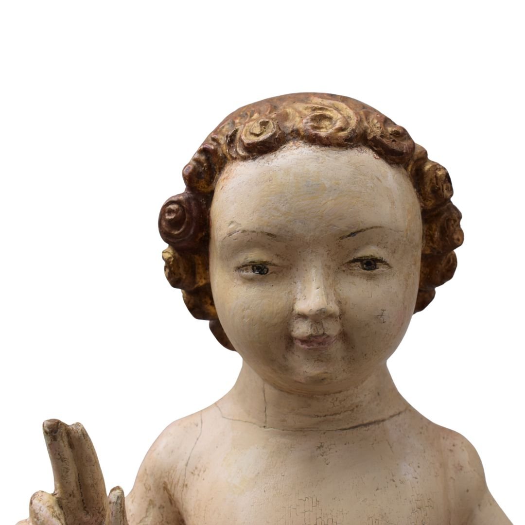 XVIe siècle, Enfant Jésus de Malines, sculpture-photo-3