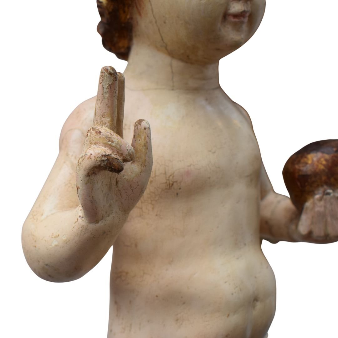 XVIe siècle, Enfant Jésus de Malines, sculpture-photo-6