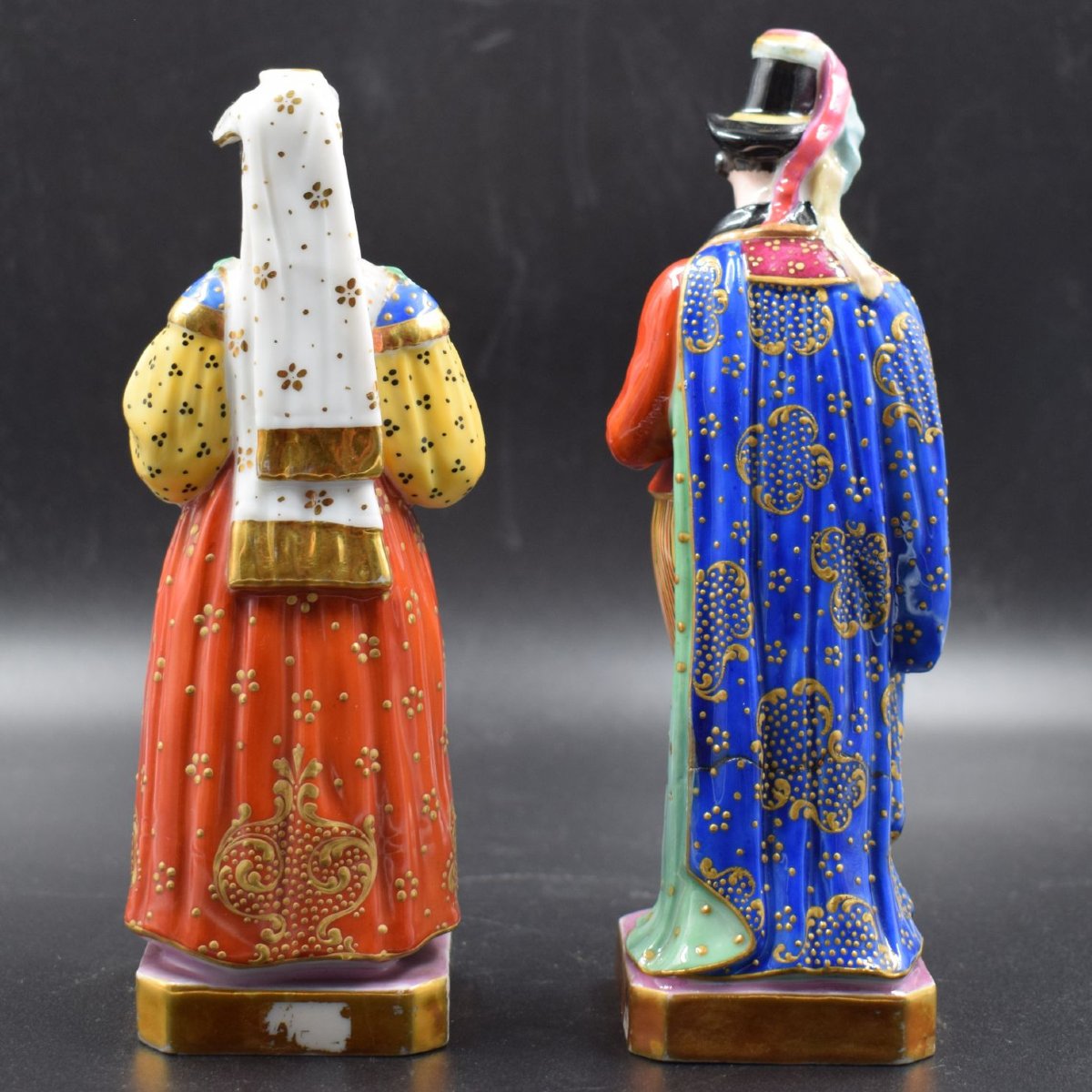 Pair Of Porcelain Perfume Holders By Jacob Petit, France, Mid-19th Century-photo-3