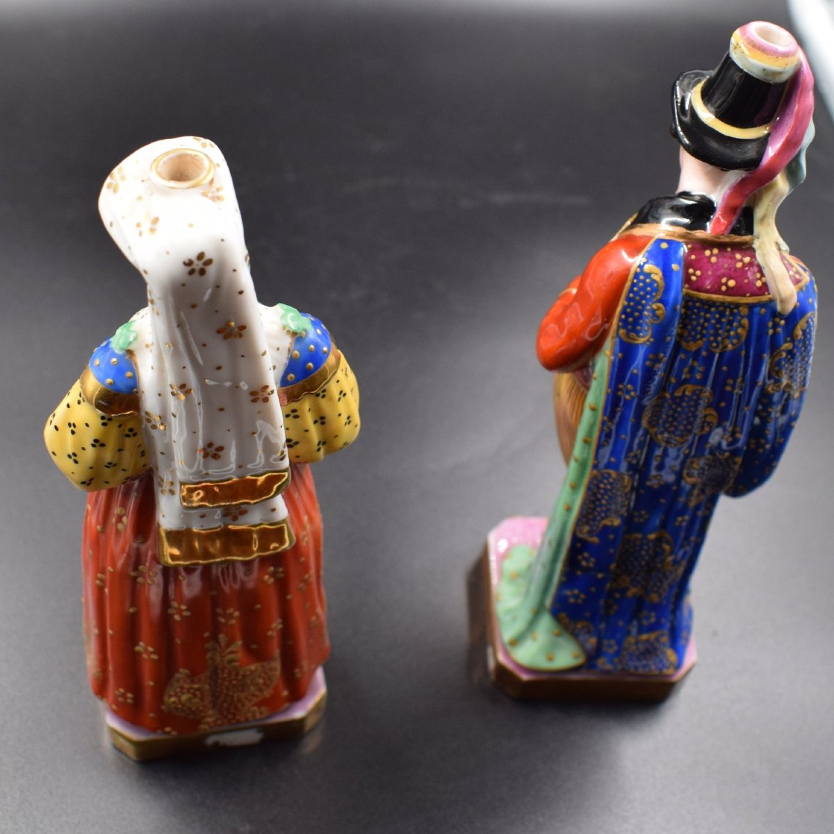 Pair Of Porcelain Perfume Holders By Jacob Petit, France, Mid-19th Century-photo-4